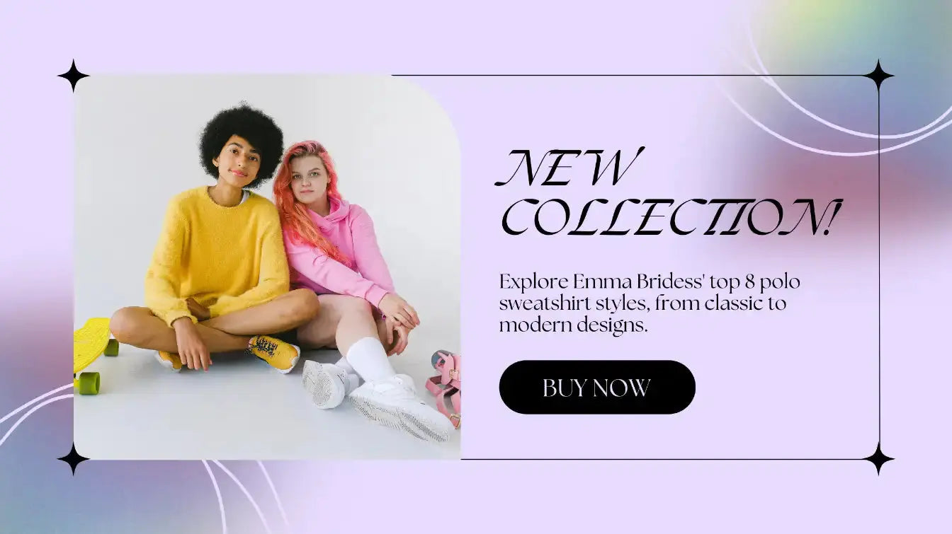 Top-8-Polo-Sweatshirt-Styles-That-Will-Upgrade-Your-Wardrobe Emma Bridess