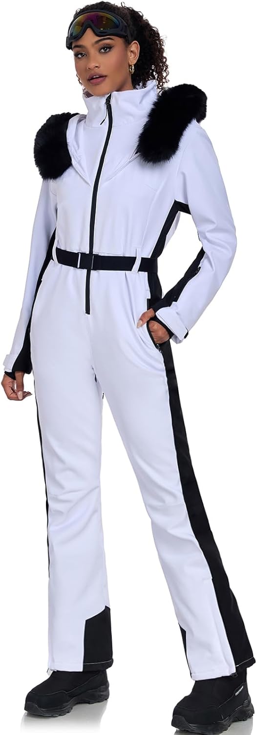 Women's Ski Suit One Piece Jumpsuits Snowsuits