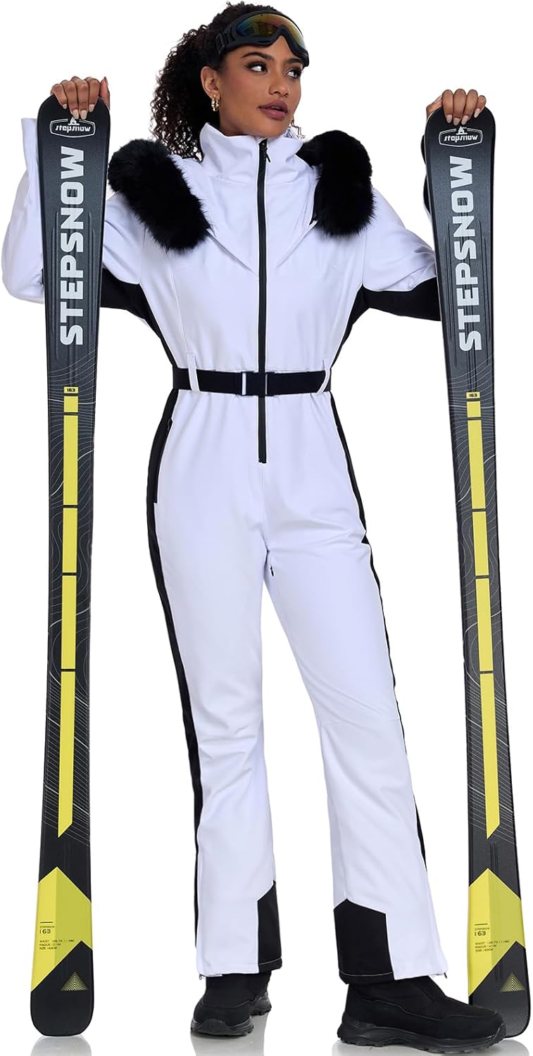 Women's Ski Suit One Piece Jumpsuits Snowsuits