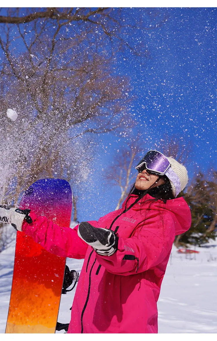 Ski Jacket Pants Set Winter Outwear for Sports