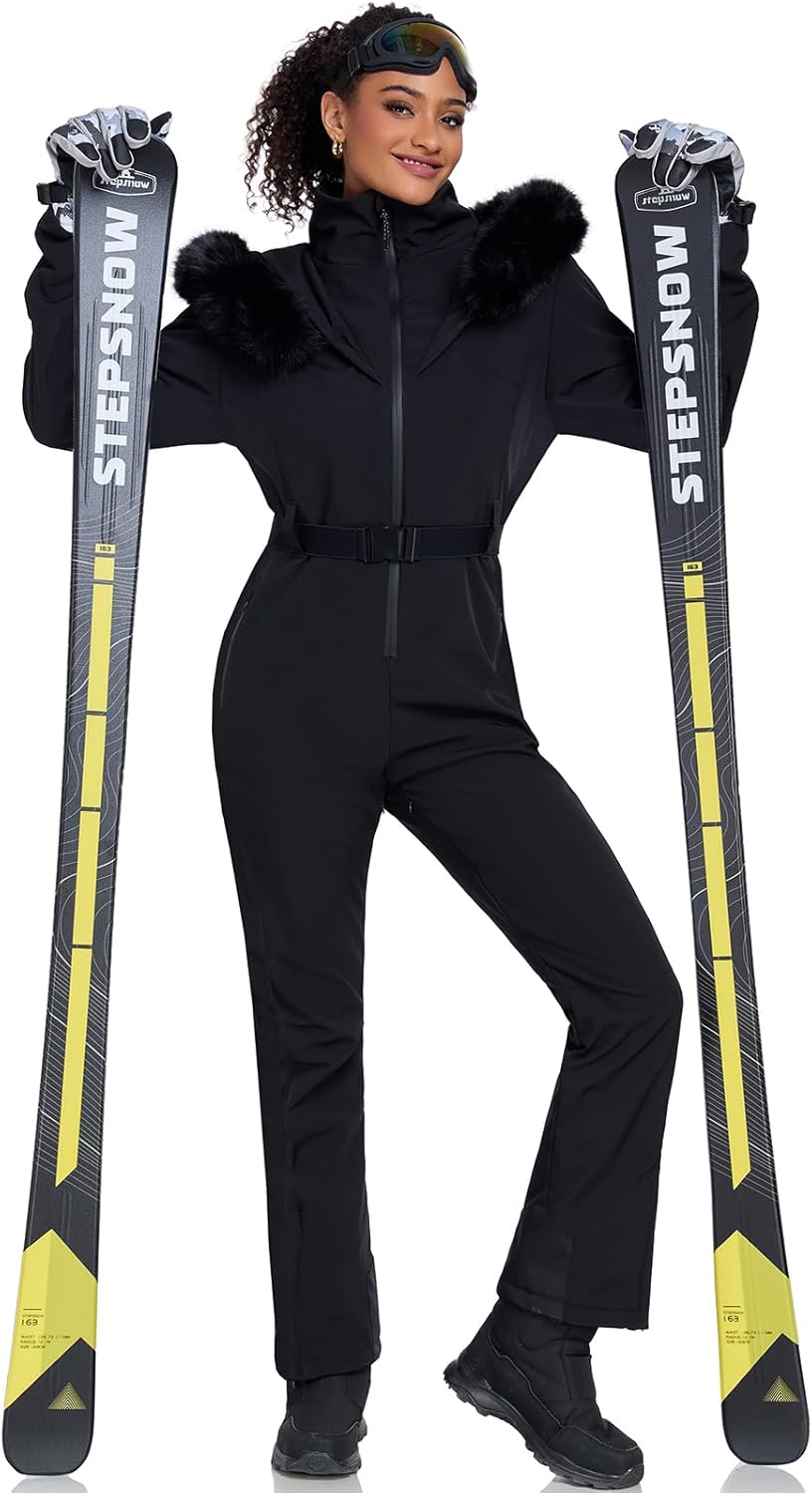 Women's Ski Suit One Piece Jumpsuits Snowsuits