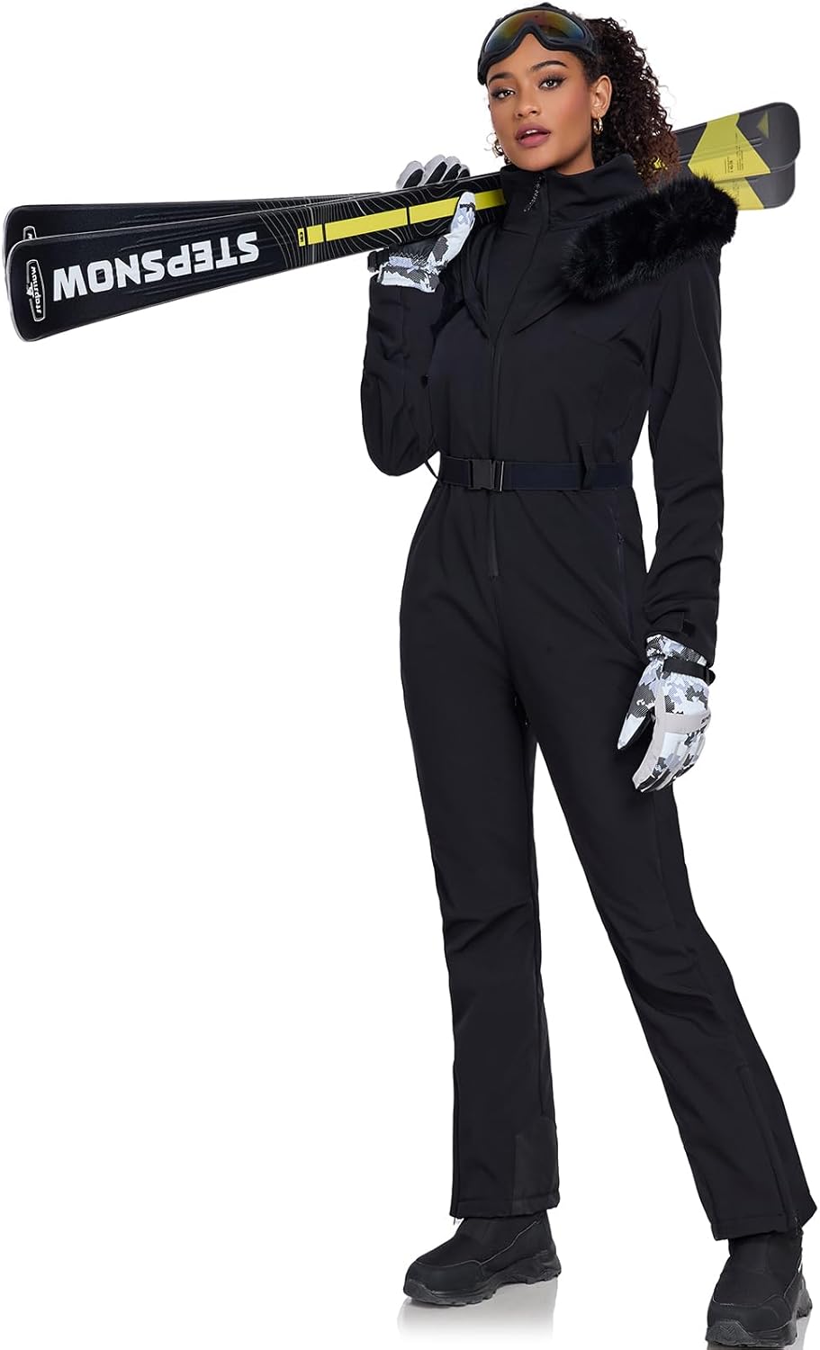 Women's Ski Suit One Piece Jumpsuits Snowsuits