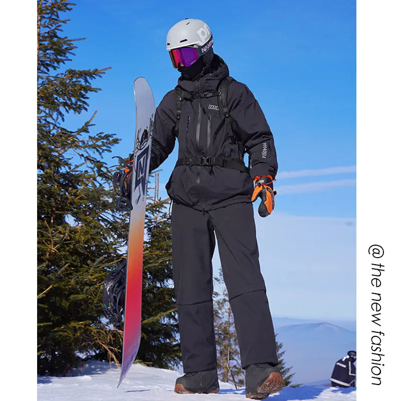 Ski Jacket Pants Set Winter Outwear for Sports