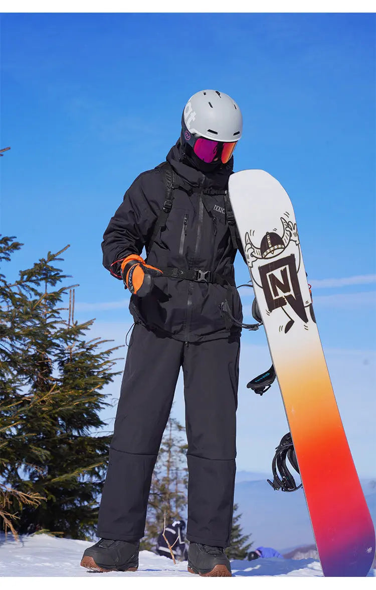 Ski Jacket Pants Set Winter Outwear for Sports