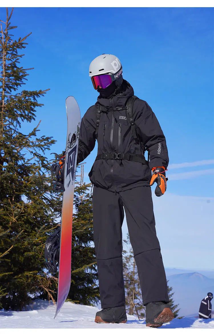 Ski Jacket Pants Set Winter Outwear for Sports