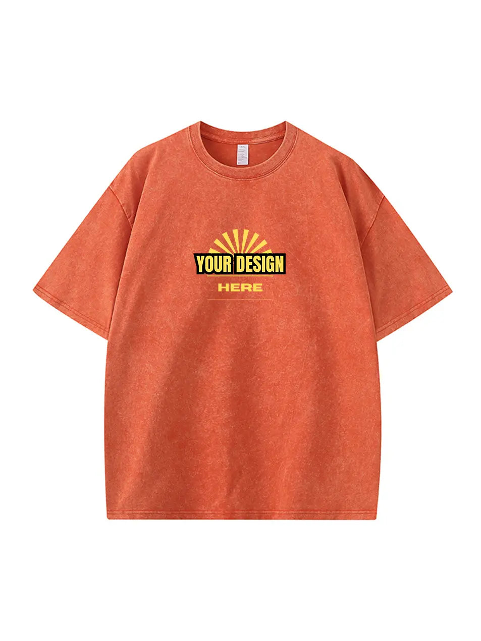 Custom Vintage Wash Cotton T-Shirt