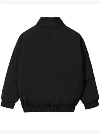 Zipper Hooded Puffer Thick Pockets Coat