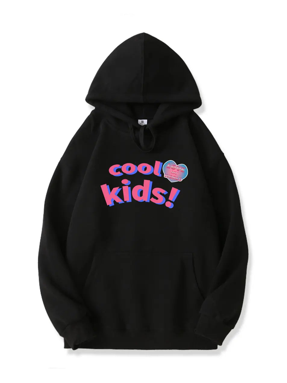 300g Cotton Hoodie Cool Kids Y2K Letter Printed Hoodies Emma Bridess