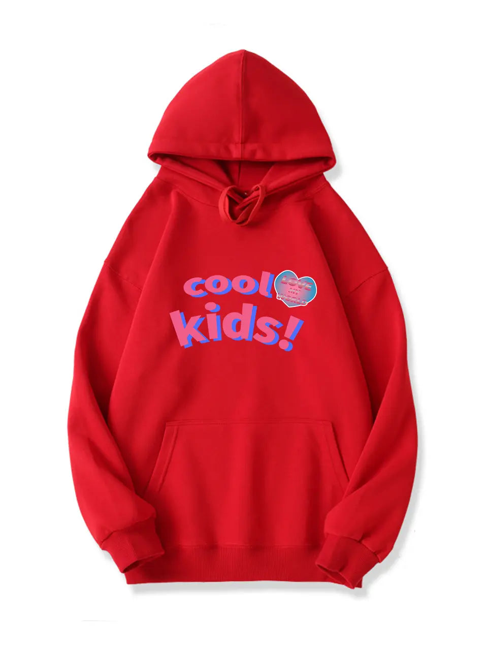 300g Cotton Hoodie Cool Kids Y2K Letter Printed Hoodies Emma Bridess