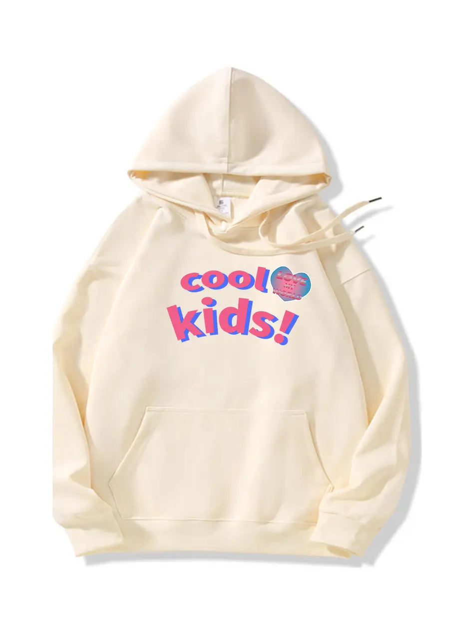 300g Cotton Hoodie Cool Kids Y2K Letter Printed Hoodies Emma Bridess