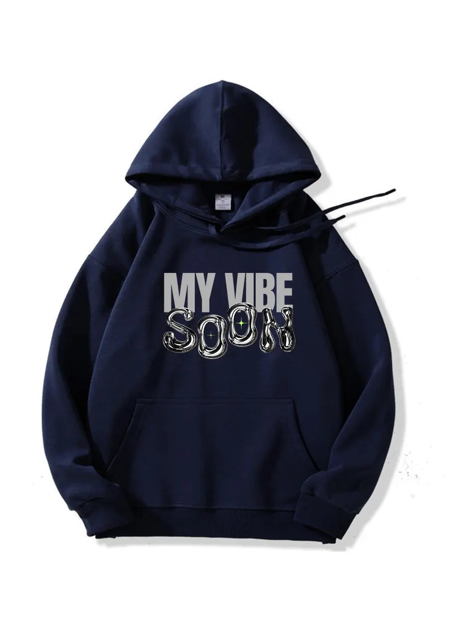 Y2K My Vibe Letter Printed 300g Cotton Hoodie Emma Bridess