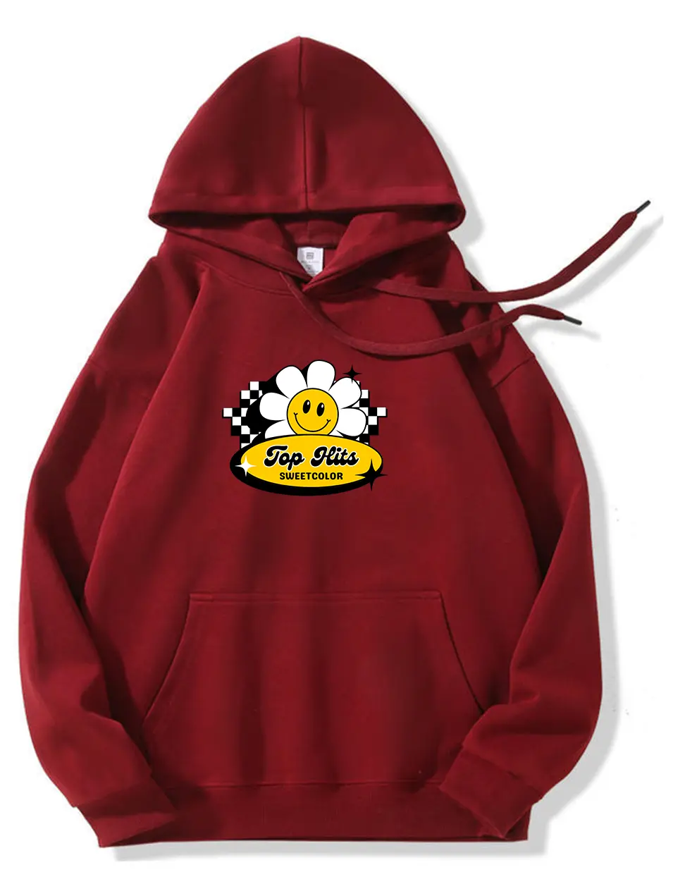 Sweet Color Sun Flower Cotton Hoodie Emma Bridess