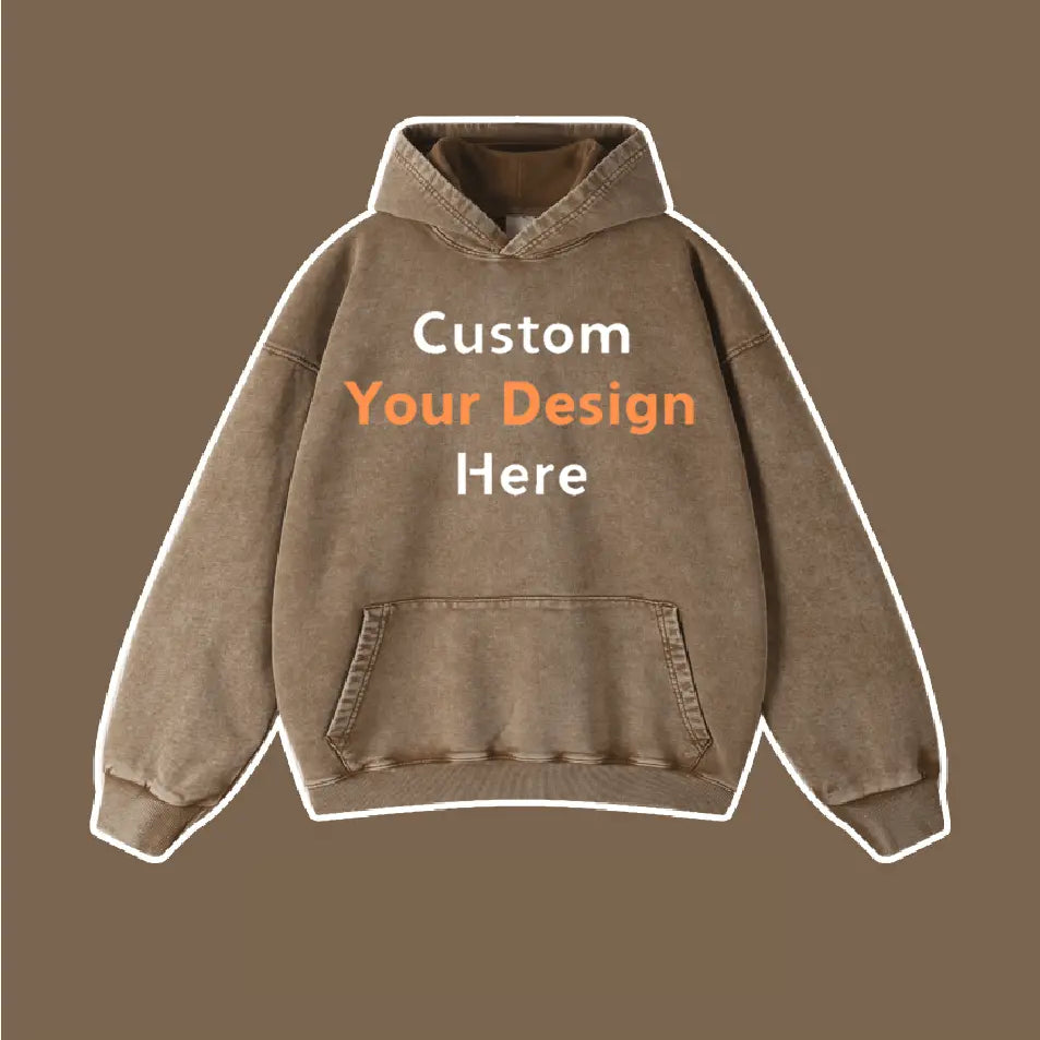 Custom Your Design Here Printed Hoodie