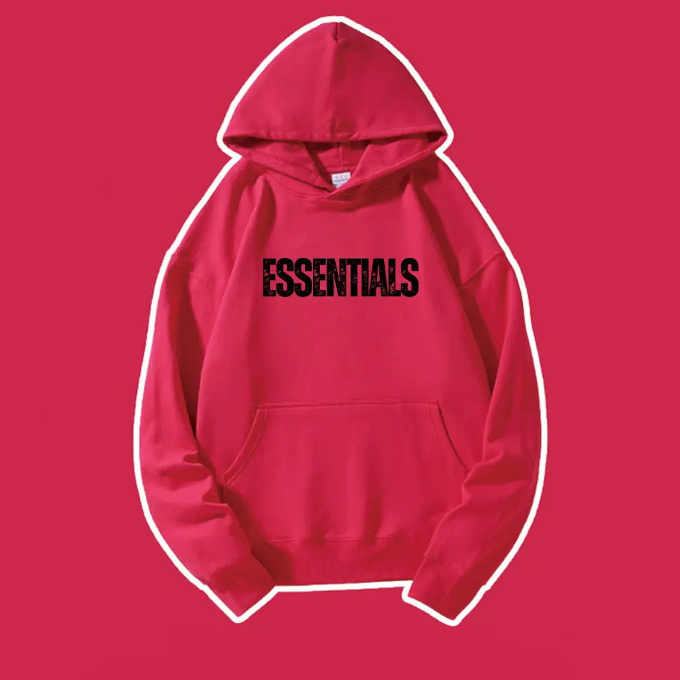 Basic Letter Printed Essentials Hoodie 420g Essentials Sweatshirt