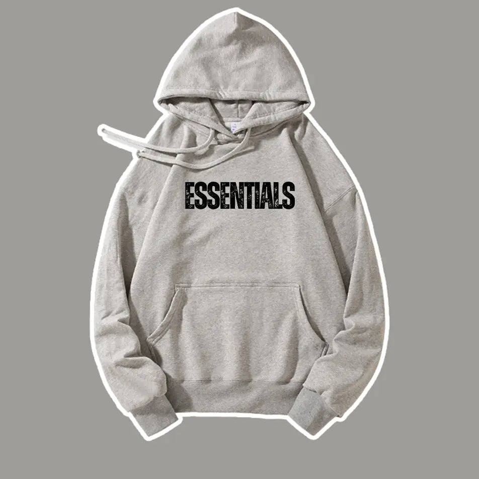 Basic Letter Printed Essentials Hoodie 420g Essentials Sweatshirt