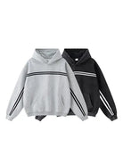 332g Webbing Contrast Color Cotton Hoodie Emma Bridess