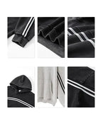 332g Webbing Contrast Color Cotton Hoodie Emma Bridess