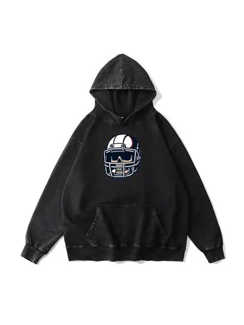 360g Wash Old Cotton NFL Tampa Bay Buccaneers Hoodie