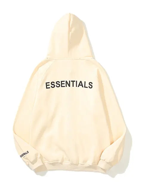 Essential Zipper Coton Fleecing Hoodie