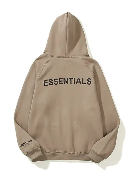 Essential Zipper Coton Fleecing Hoodie