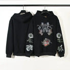 Kanye Bound Heart Cotton Hoodie Emma Bridess