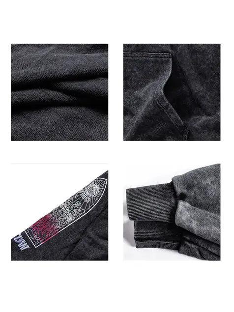 Who Decides War Wash Old Hoodie Emma Bridess