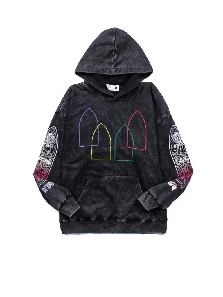Who Decides War Wash Old Hoodie Emma Bridess
