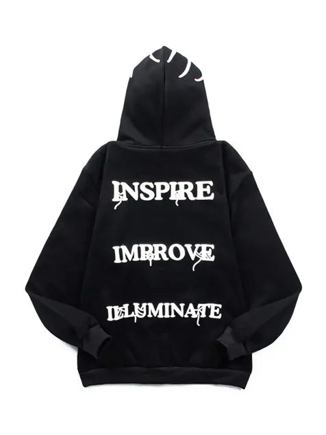 Spiderweb Print Vintage Hoodie Emma Bridess