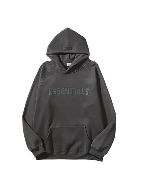 Essential Pure Color Cotton Hoodie Emma Bridess