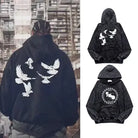 SAINT Dove Wash Old Hoodie Emma Bridess