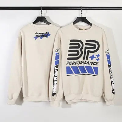 BP Racing Letter Printed Hoodie Emma Bridess