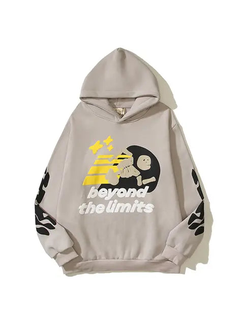 Beyond The Limits Cotton Hoodie Emma Bridess