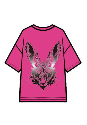 270g Cotton Easter Future Rabbit Printed Wash Old T-shirt Emma Bridess