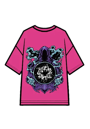 270g Cotton Easter Back Printed Wash Old T-shirt