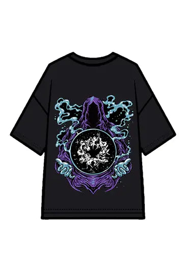 270g Cotton Easter Back Printed Wash Old T-shirt