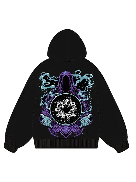 360g Wash Old Cotton Hoodie for Easter Emma Bridess