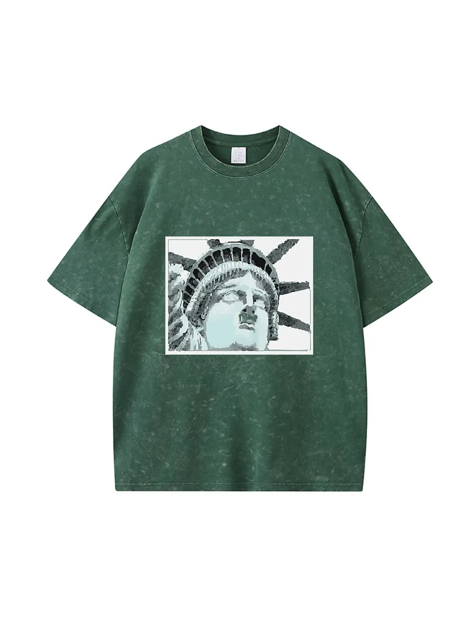 270g Cotton NYC Printed Wash Old T-shirt Emma Bridess