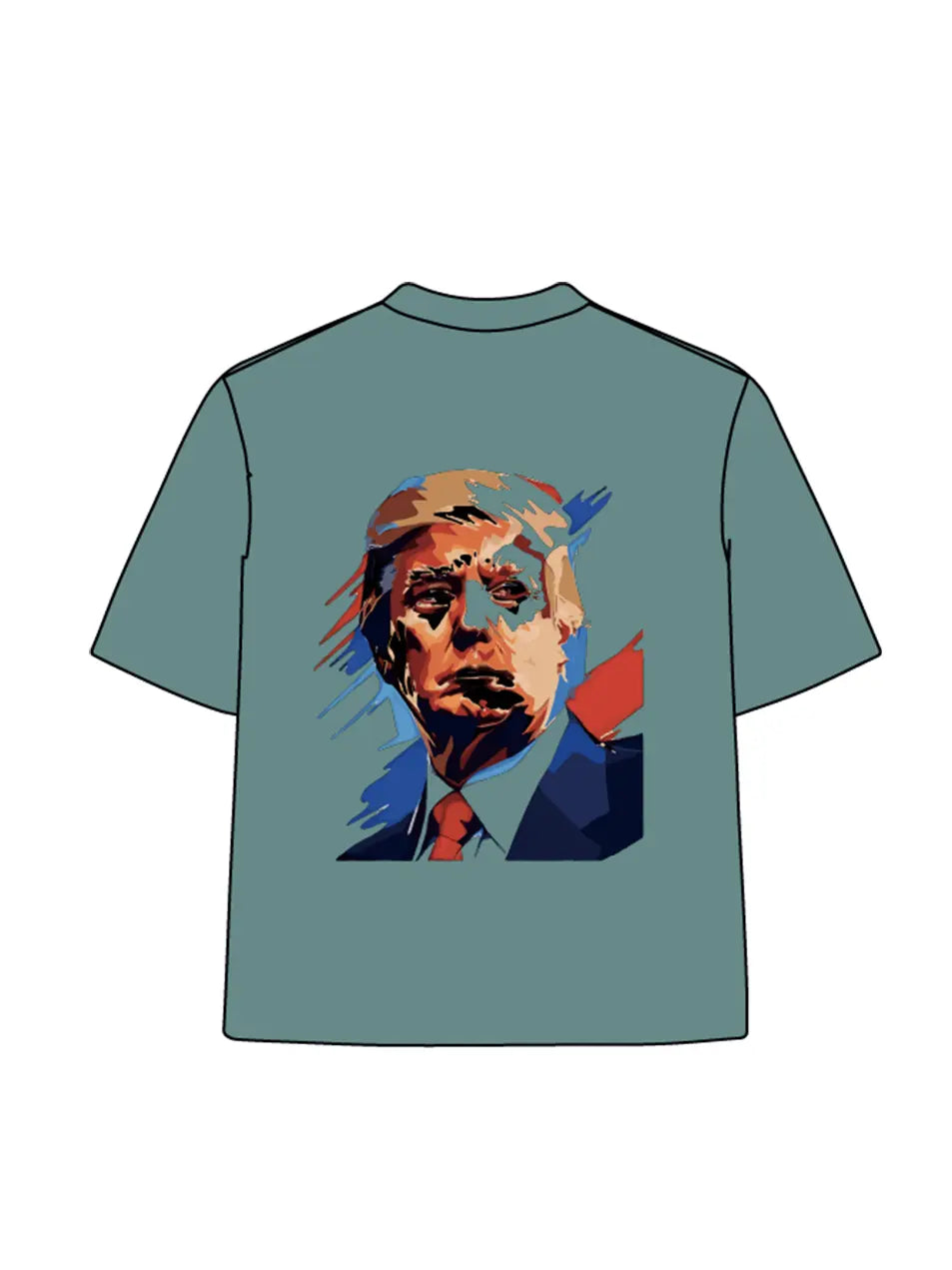 270g Cotton MAGA Wash Old T-shirt Emma Bridess