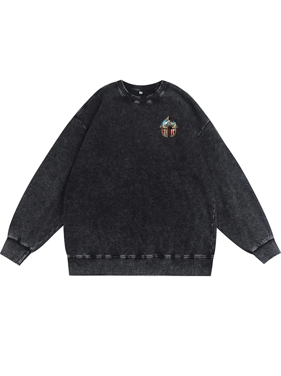 350g Cotton Printed Wash Old Sweatshirt Emma Bridess