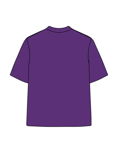 270g Cotton Purple The Star Wash Old T-shirt Emma Bridess