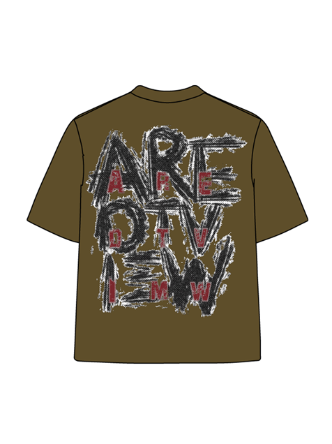 240g King Essentials Letter Printed Cotton T-shirt Emma Bridess