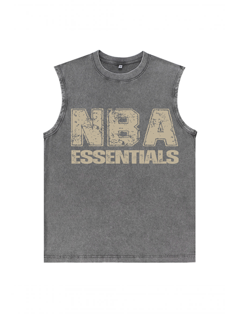 230g NBA Essentials Golden Printed Sleeveless Cotton T-shirt Emma Bridess
