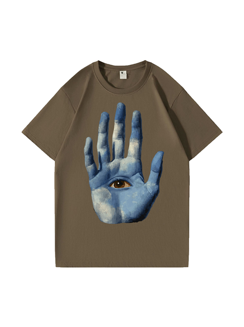 240g All-Seeing Eye Cotton T-shirt Emma Bridess