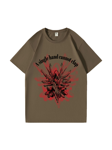 240g The Holy Spirit's Hand Cotton T-shirt Emma Bridess