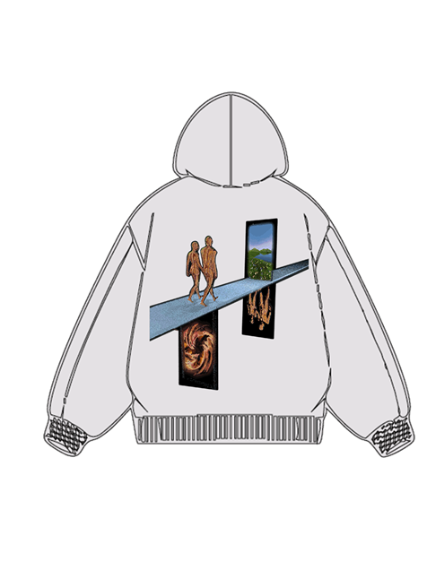 320g Interstellar Hero's Journey Cotton Hoodie Emma Bridess