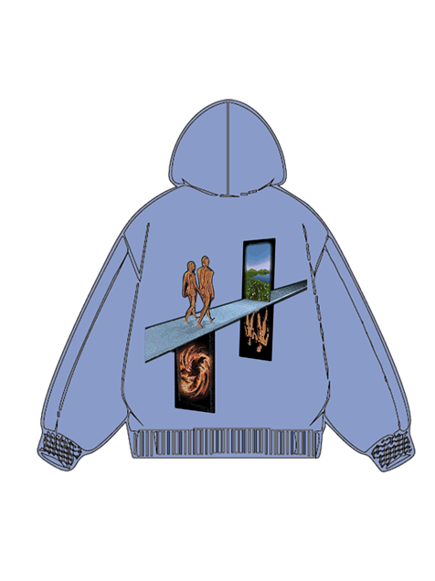 320g Interstellar Hero's Journey Cotton Hoodie Emma Bridess