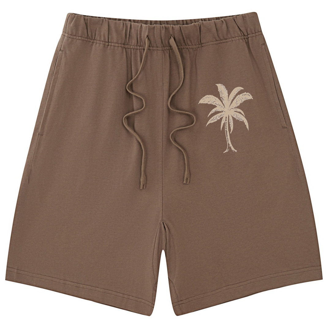 275g Summer Vibe Coconut Tree Printed Shorts