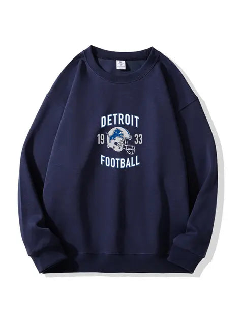 320g NFL Detroit Lions Football Cotton Sweatshirt Emma Bridess