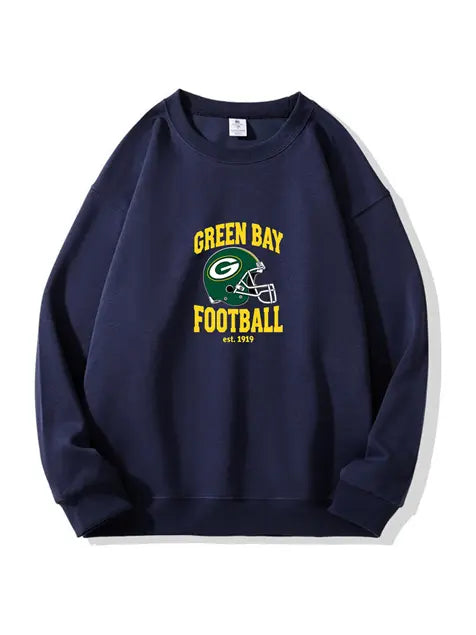 320g NFL Green Bay Packers Football Cotton Sweatshirt Emma Bridess