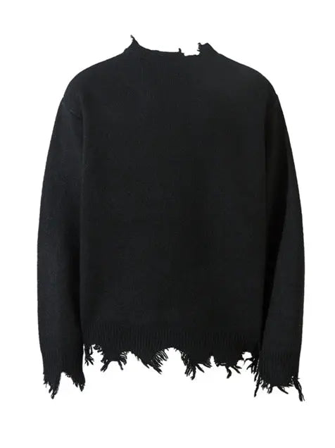 BANG OULUO Men Make Old Ripped Sweaters
